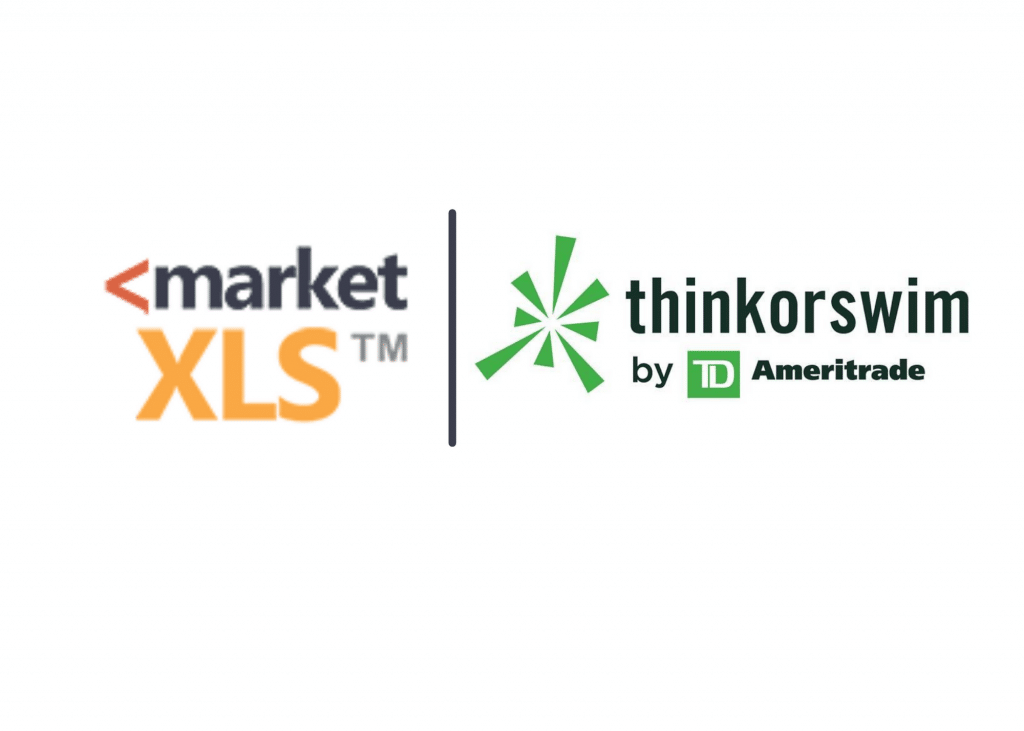 MarketXLS and ThinkOrSwim by TD Ameritrade integration